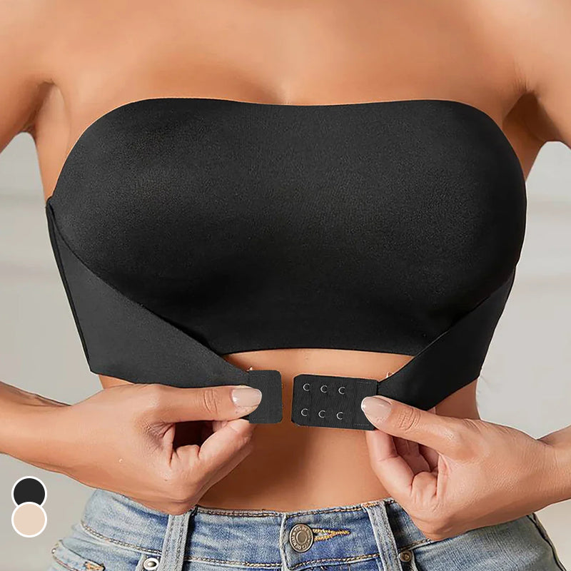 Women's Comfort Front Closure Strapless Bra
